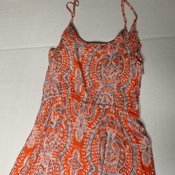 Banana Republic Tangerine Sundress Extra Small - Picture 8 of 8